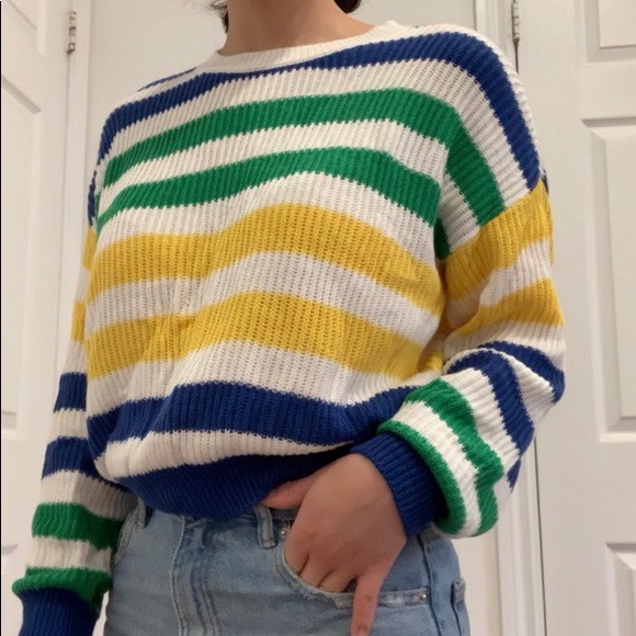 BNWT colorblock sweater - Picture 2 of 4